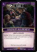 Image for Golem of Allurement (27/86 | 1INT) (Intro Decks - 2019) - Argent Saga TCG