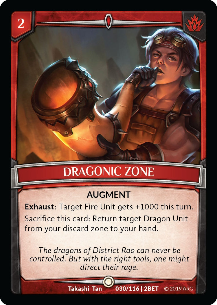 Image for Dragonic Zone (30/116 | 2BET) (Betrayal) - Argent Saga TCG