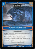 Image for Great Stormfish (34/86 | 1INT) (Intro Decks - 2019) - Argent Saga TCG