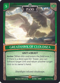Image for Greathawk of Cloudsea (35/86 | 1INT) (Intro Decks - 2019) - Argent Saga TCG