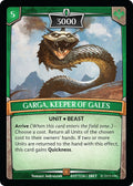 Image for Garga, Keeper of Gales (37/116 | 2BET) (Betrayal) - Argent Saga TCG