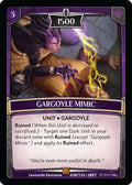 Image for Gargoyle Mimic (38/116 | 2BET) (Betrayal) - Argent Saga TCG