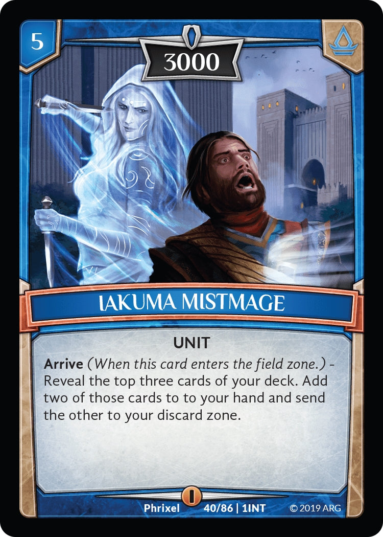 Image for Iakuma Mistmage (40/86 | 1INT) (Intro Decks - 2019) - Argent Saga TCG