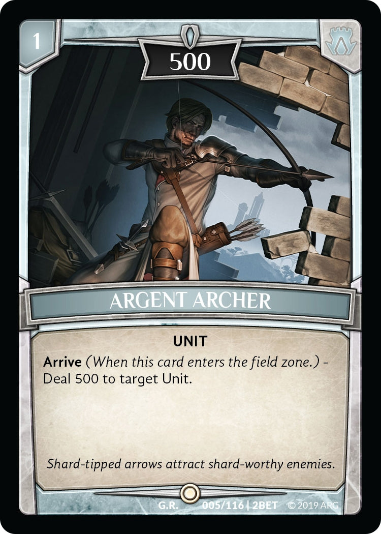 Image for Argent Archer (5/116 | 2BET) (Betrayal) - Argent Saga TCG