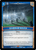 Image for Shards of Winter (59/86 | 1INT) (Intro Decks - 2019) - Argent Saga TCG