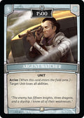 Image for Argent Watcher (7/116 | 2BET) (Betrayal) - Argent Saga TCG