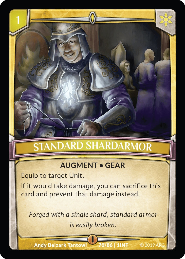 Standard Shardarmor (70/86 | 1INT) (Intro Decks - 2019)