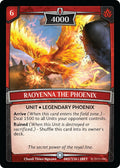 Image for Raoyenna the Phoenix (82/116 | 2BET) (Betrayal) - Argent Saga TCG