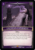 Image for Uncertain Experiment (82/86 | 1INT) (Intro Decks - 2019) - Argent Saga TCG