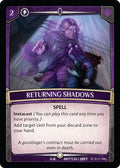 Image for Returning Shadows (87/116 | 2BET) (Betrayal) - Argent Saga TCG