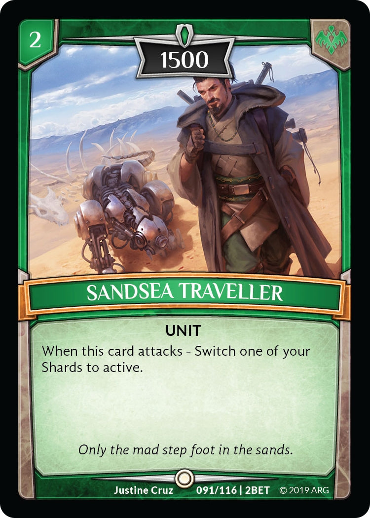 Image for Sandsea Traveller (91/116 | 2BET) (Betrayal) - Argent Saga TCG