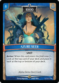 Image for Azure Seer (ADD-003) (Alpha Demo Intro Decks) - Argent Saga TCG