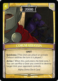 Image for Corum Assassin (ADD-006) (Alpha Demo Intro Decks) - Argent Saga TCG