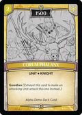 Image for Corum Phalanx (ADD-010) (Alpha Demo Intro Decks) - Argent Saga TCG