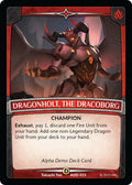 Dragonholt, the Dracoborg (ADD-015) (Alpha Demo Intro Decks)