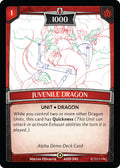 Image for Juvenile Dragon (ADD-045) (Alpha Demo Intro Decks) - Argent Saga TCG