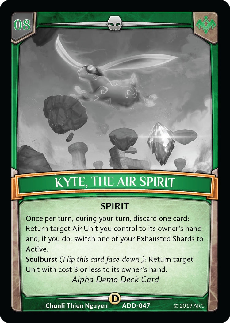 Image for Kyte, the Air Spirit (ADD-047) (Alpha Demo Intro Decks) - Argent Saga TCG