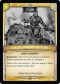 Image for Locke, Knight of Fury (ADD-049) (Alpha Demo Intro Decks) - Argent Saga TCG