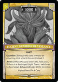 Image for Lucient, Guardian of Vigilance (ADD-050) (Alpha Demo Intro Decks) - Argent Saga TCG