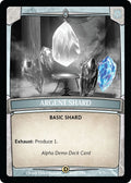 Argent Shard (Water) (ADD-090) (Alpha Demo Intro Decks)
