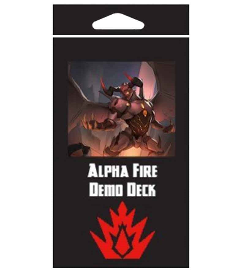 Argent Saga TCG: Alpha Intro Demo Deck [Fire]