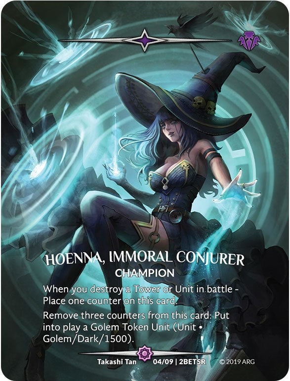 Image for Hoenna, Immoral Conjurer (SR) (04/09 | 2BETSR) (Betrayal) - Argent Saga TCG