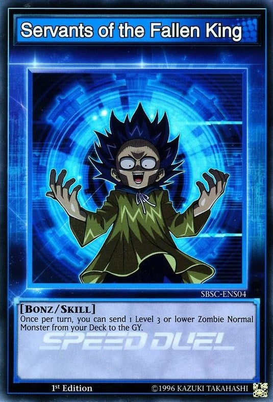 Image for Servants of the Fallen King (SBSC-ENS04) (SBSC) - YuGiOh