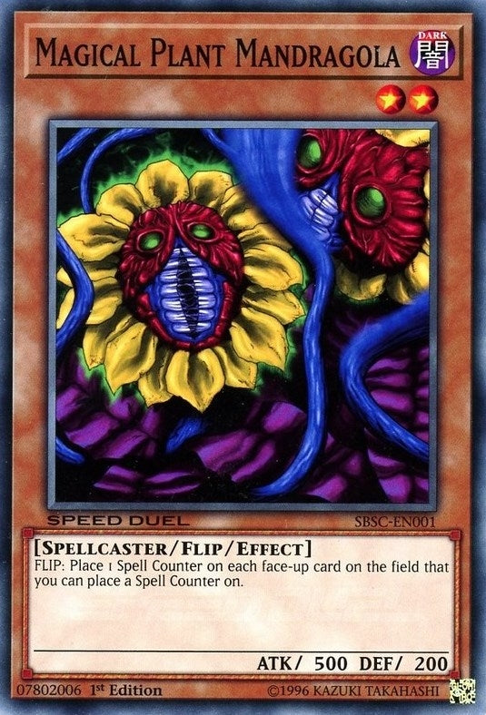 Image for Magical Plant Mandragola (SBSC-EN001) (SBSC) - YuGiOh
