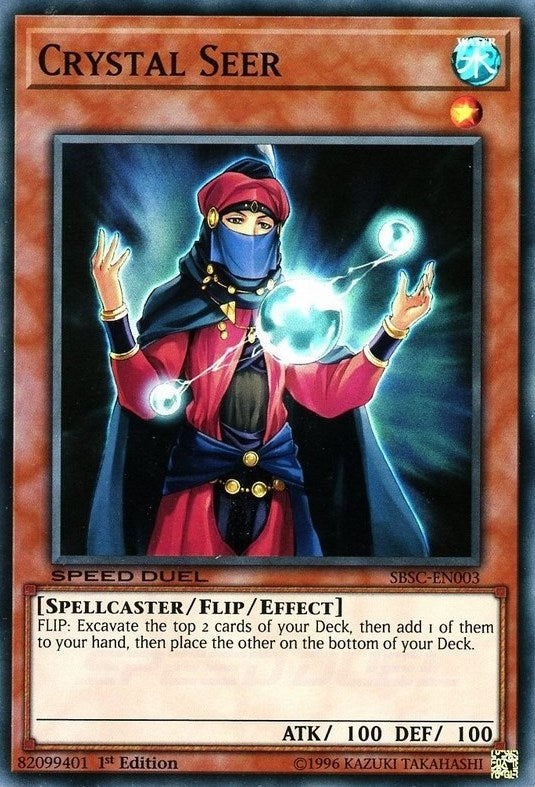 Image for Crystal Seer (SBSC-EN003) (SBSC) - YuGiOh