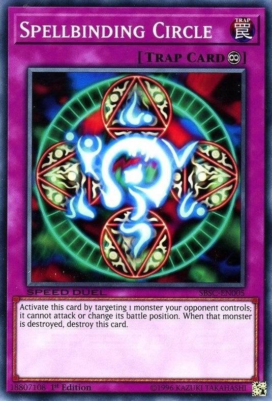 Image for Spellbinding Circle (SBSC-EN005) (SBSC) - YuGiOh
