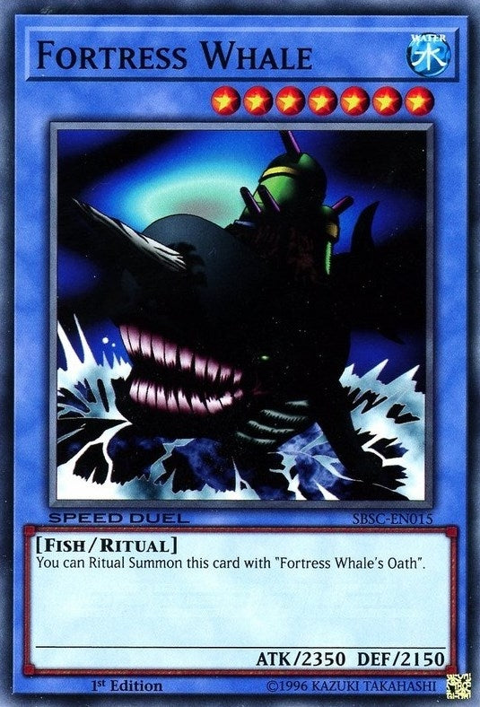 Image for Fortress Whale (SBSC-EN015) (SBSC) - YuGiOh