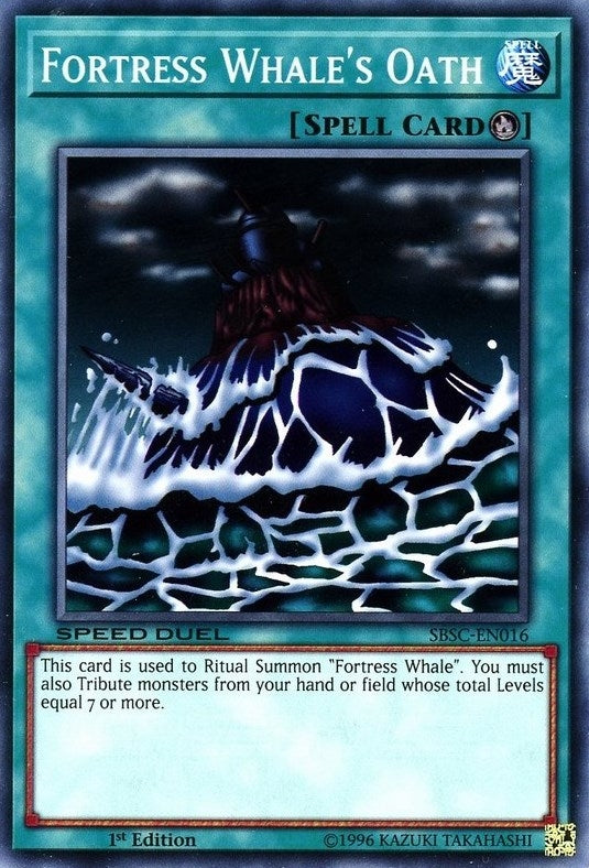 Image for Fortress Whale's Oath (SBSC-EN016) (SBSC) - YuGiOh