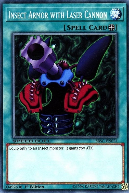 Image for Insect Armor with Laser Cannon (SBSC-EN021) (SBSC) - YuGiOh