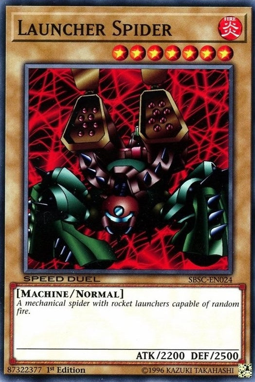 Image for Launcher Spider (SBSC-EN024) (SBSC) - YuGiOh