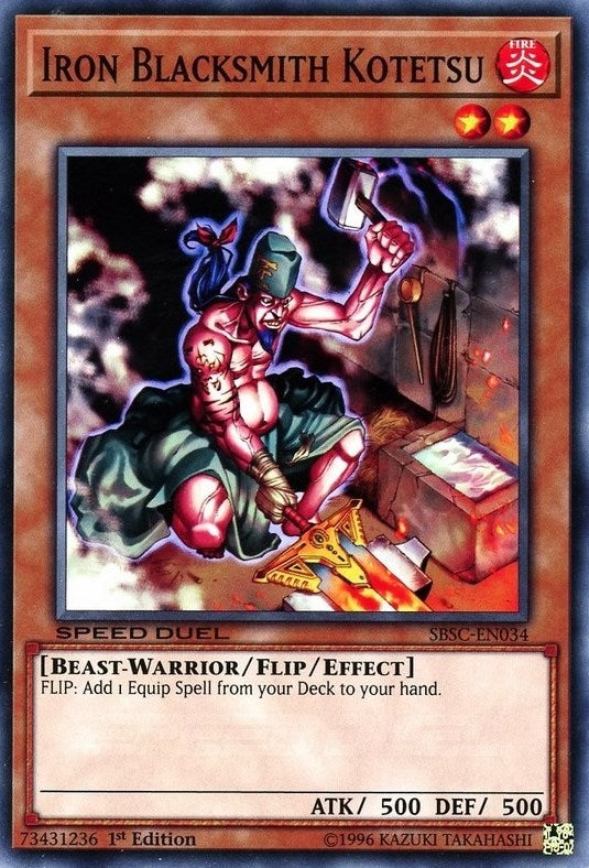 Image for Iron Blacksmith Kotetsu (SBSC-EN034) (SBSC) - YuGiOh