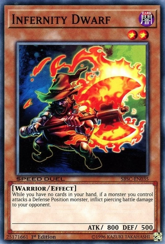 Image for Infernity Dwarf (SBSC-EN035) (SBSC) - YuGiOh
