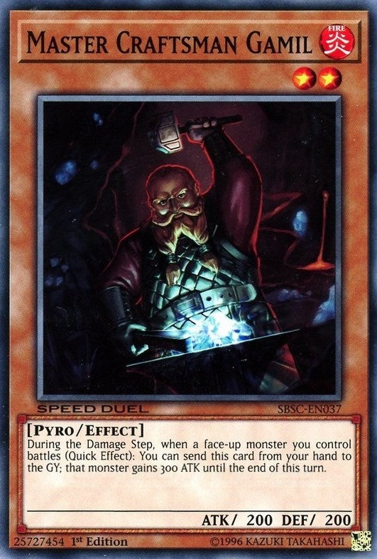 Image for Master Craftsman Gamil (SBSC-EN037) (SBSC) - YuGiOh
