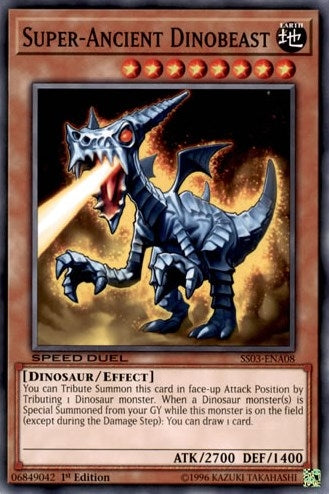 Image for Super-Ancient Dinobeast (SS03-ENA08) (SS03) - YuGiOh