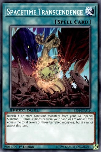 Image for Spacetime Transcendence (SS03-ENA19) (SS03) - YuGiOh