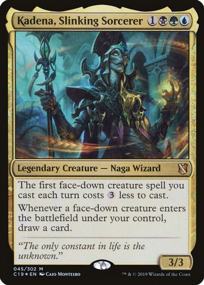 Image for Kadena, Slinking Sorcerer (45) (Commander 2019) - Magic: The Gathering