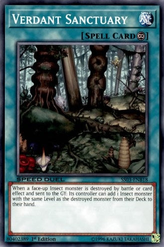 Image for Verdant Sanctuary (SS03-ENB18) (SS03) - YuGiOh