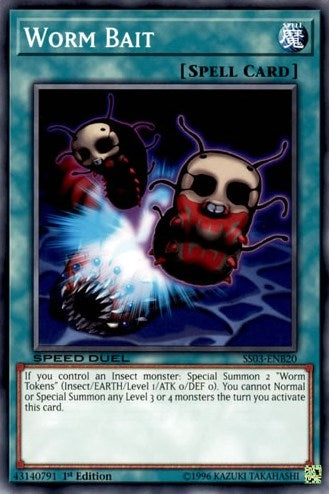 Image for Worm Bait (SS03-ENB20) (SS03) - YuGiOh