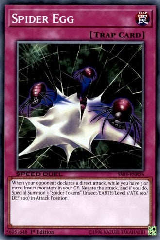 Image for Spider Egg (SS03-ENB26) (SS03) - YuGiOh