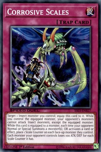 Image for Corrosive Scales (SS03-ENB27) (SS03) - YuGiOh