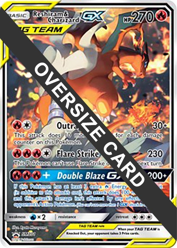 Image for Reshiram & Charizard GX - SM201 (SM201) (PR) - Pokemon