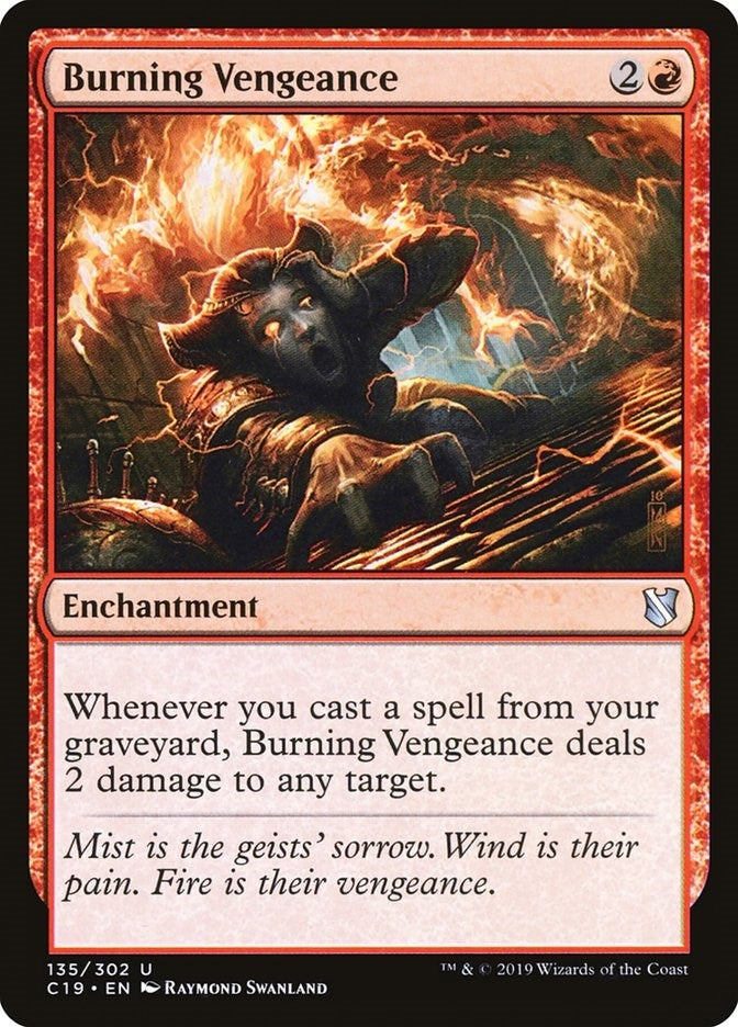 Image for Burning Vengeance (135) (Commander 2019) - Magic: The Gathering