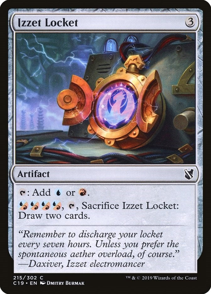 Image for Izzet Locket (215) (Commander 2019) - Magic: The Gathering