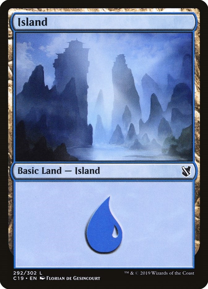 Image for Island (292) (292) (Commander 2019) - Magic: The Gathering