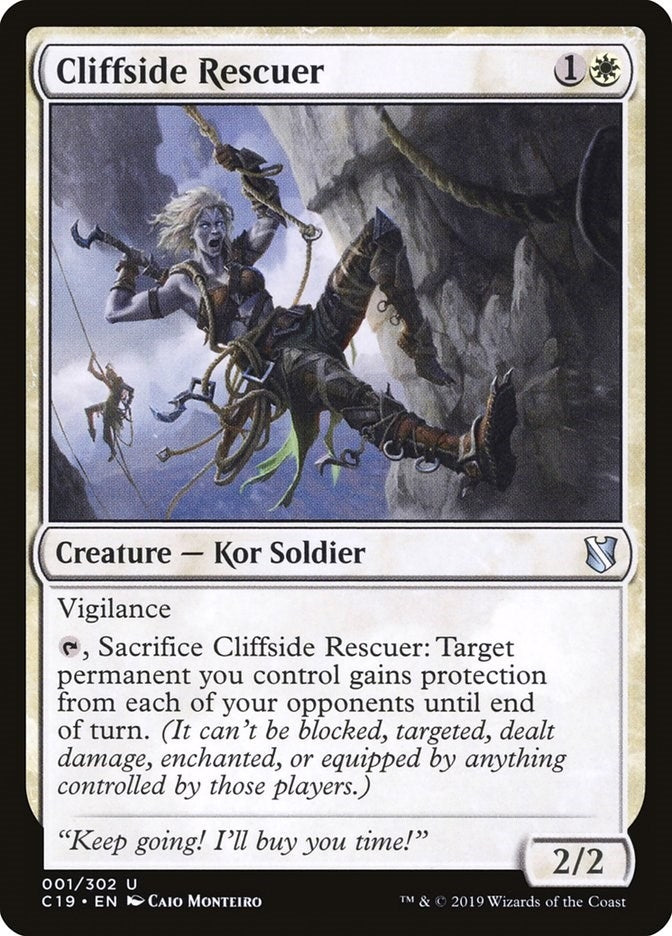 Image for Cliffside Rescuer (1) (Commander 2019) - Magic: The Gathering