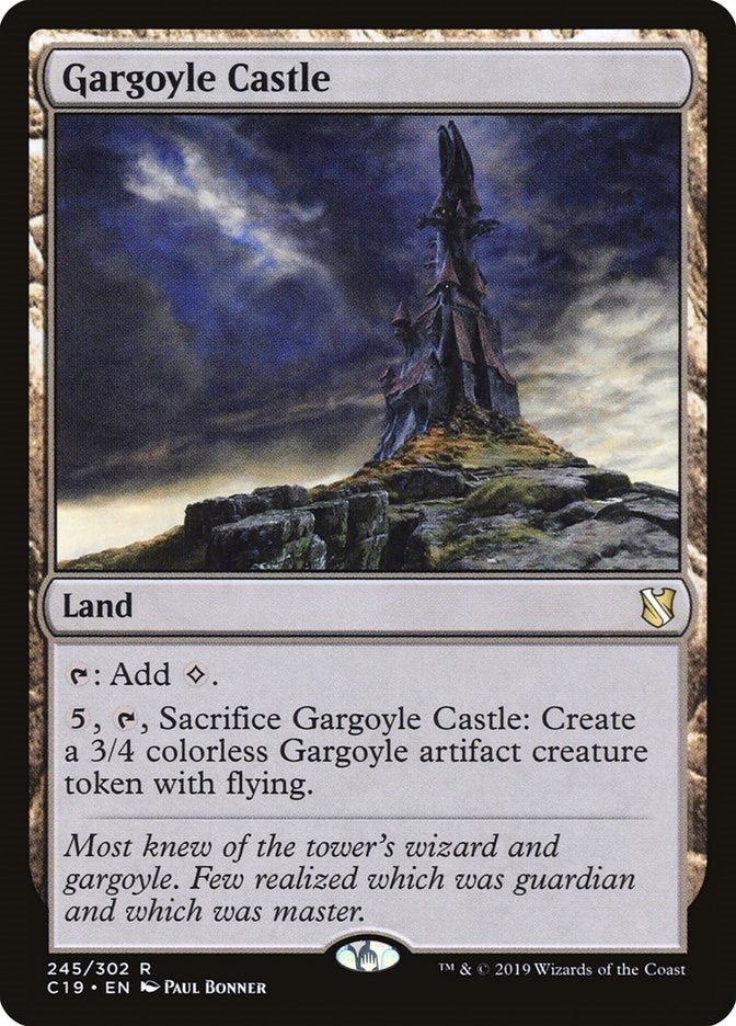 Image for Gargoyle Castle (245) (Commander 2019) - Magic: The Gathering